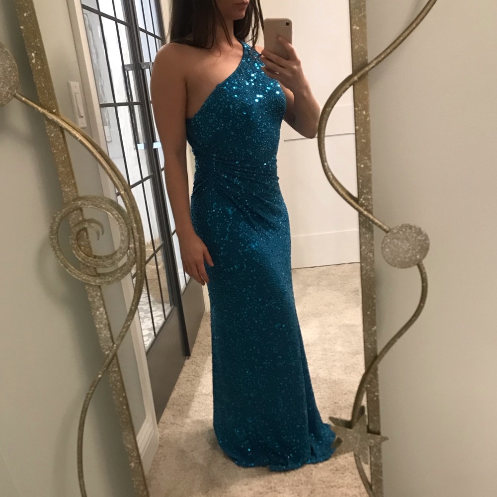 Adrianna Papell Sequin Gown